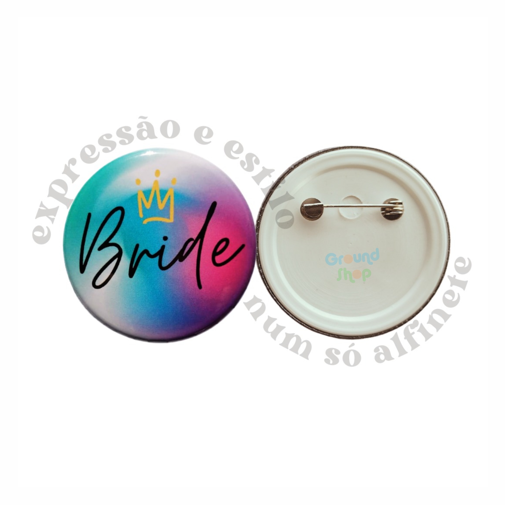 Bottons Bride Team bride, Expressão e estilo num só alfinete! botons bottons buttons broche broches pin botton personalizado 